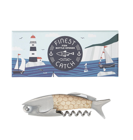3 in 1 Fish Bottle Tool Opener in Gift Box