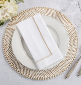Embroidered Line Design Napkin