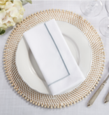 Embroidered Line Design Napkin