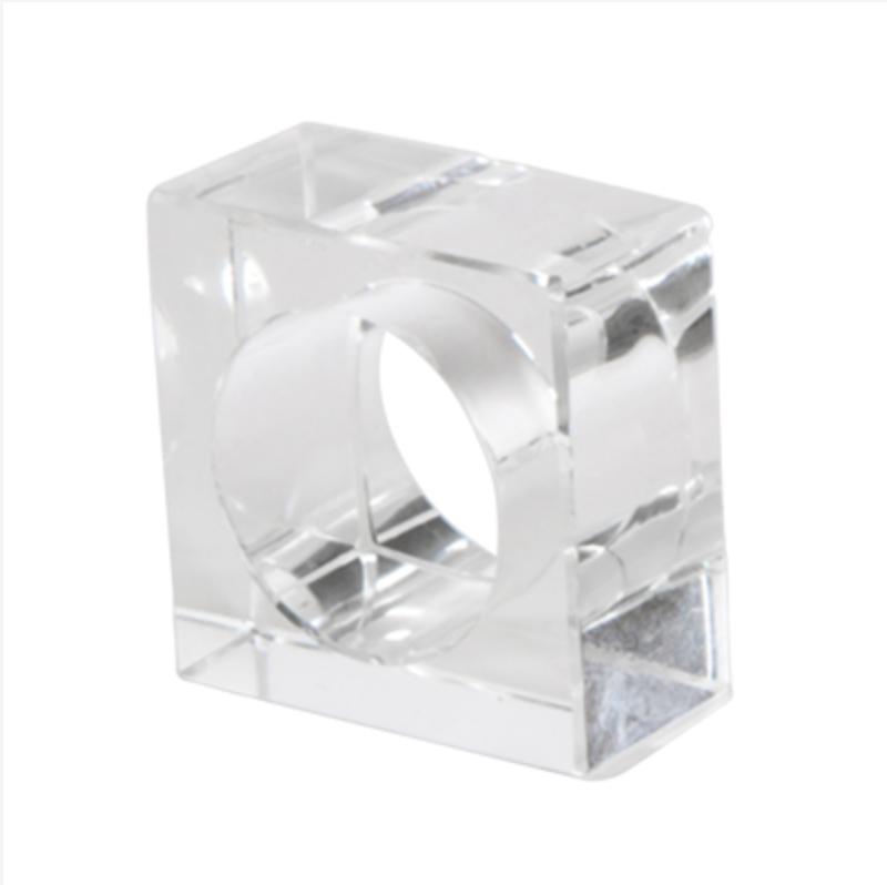 Crystal Napkin Ring / square
