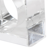 Crystal Napkin Ring / square