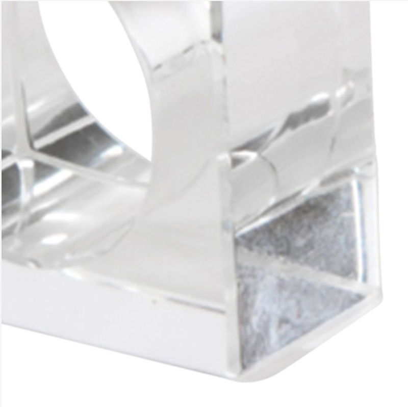 Crystal Napkin Ring / square