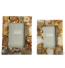 Amber Agate Photo Frame