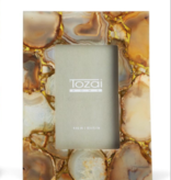 Amber Agate Photo Frame