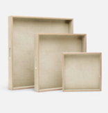 Amina Faux Shagreen Tray