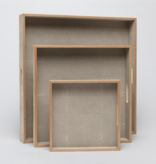 Amina Faux Shagreen Tray