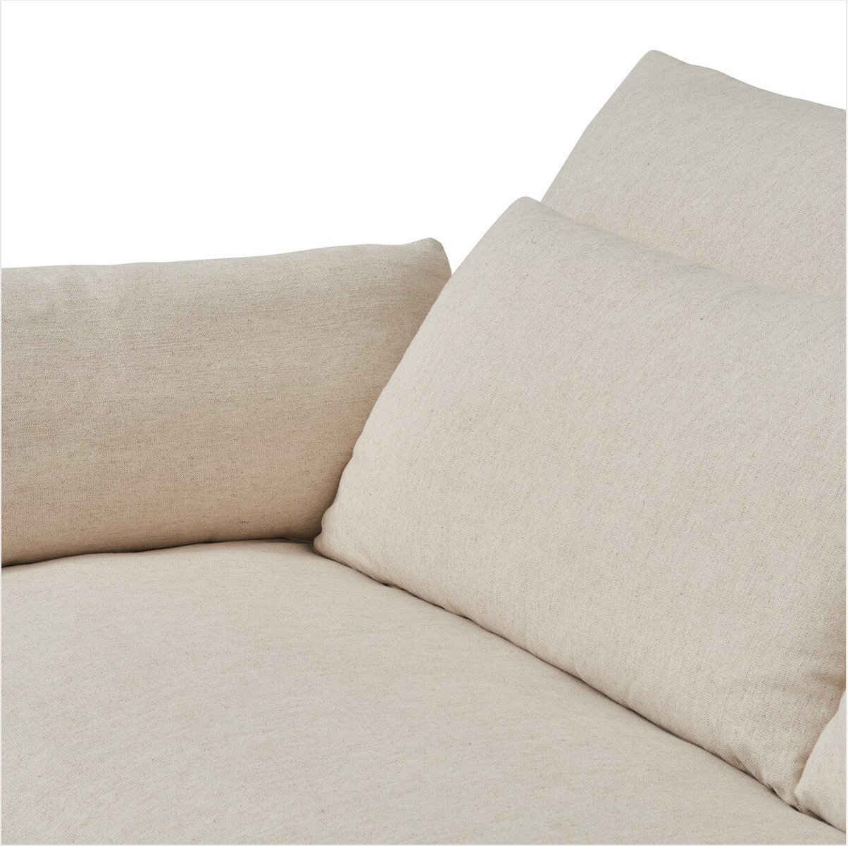 Zadie Newcastle Natural Sofa - 88"