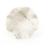 Lotus Bowl - White Marble