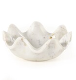 Lotus Bowl - White Marble