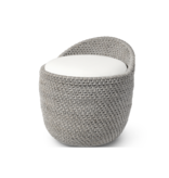 GREEN OAKS SWIVEL STOOL, WHITE SAND