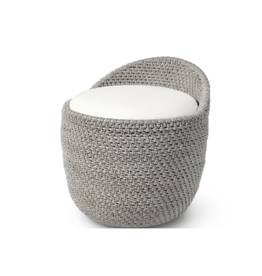GREEN OAKS SWIVEL STOOL, WHITE SAND