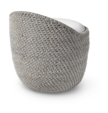 GREEN OAKS SWIVEL STOOL, WHITE SAND