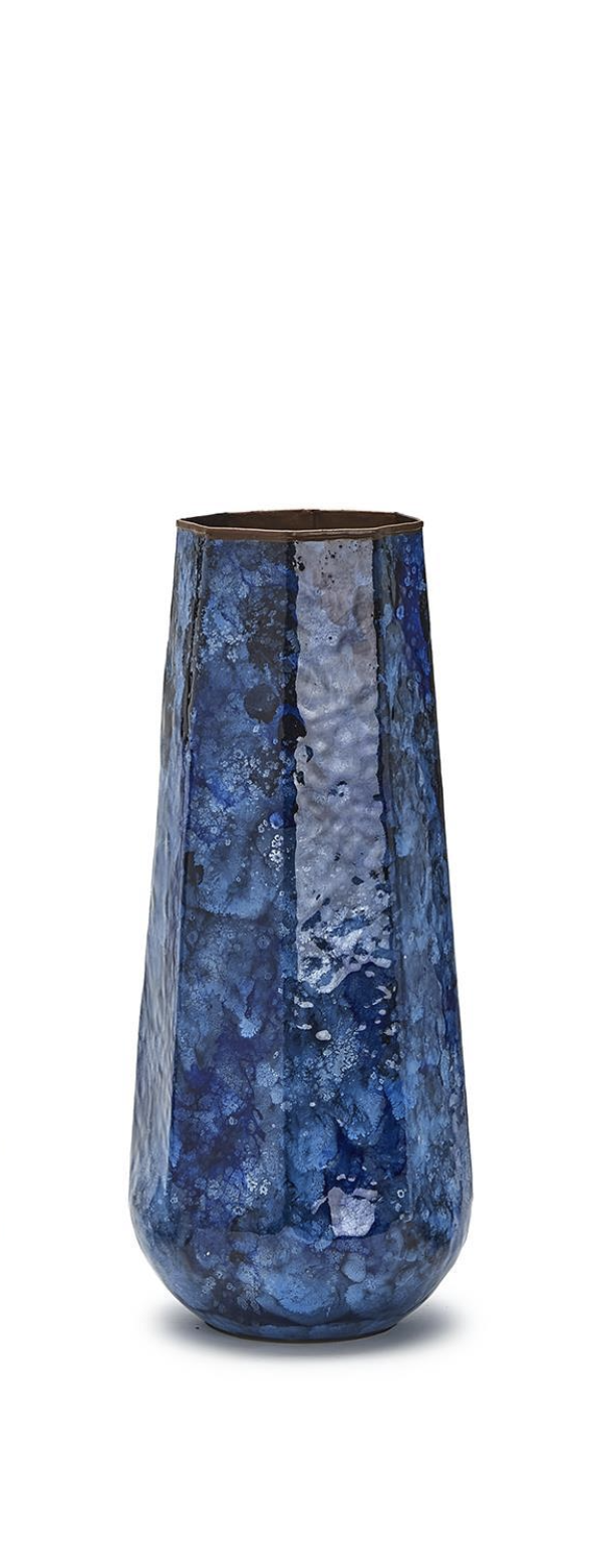 Splatter Pattern Vase - Iron/Enamel