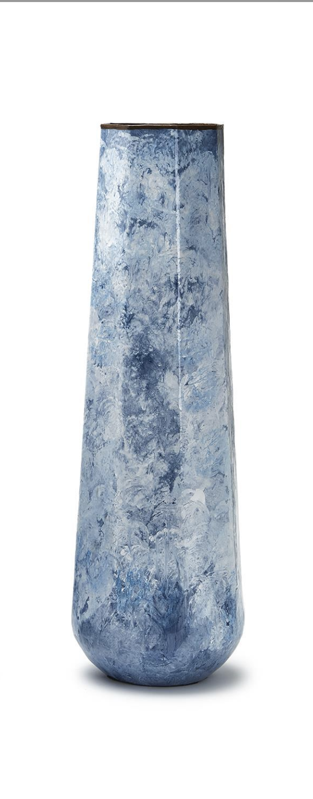 Splatter Pattern Vase - Iron/Enamel