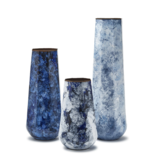 Splatter Pattern Vase - Iron/Enamel