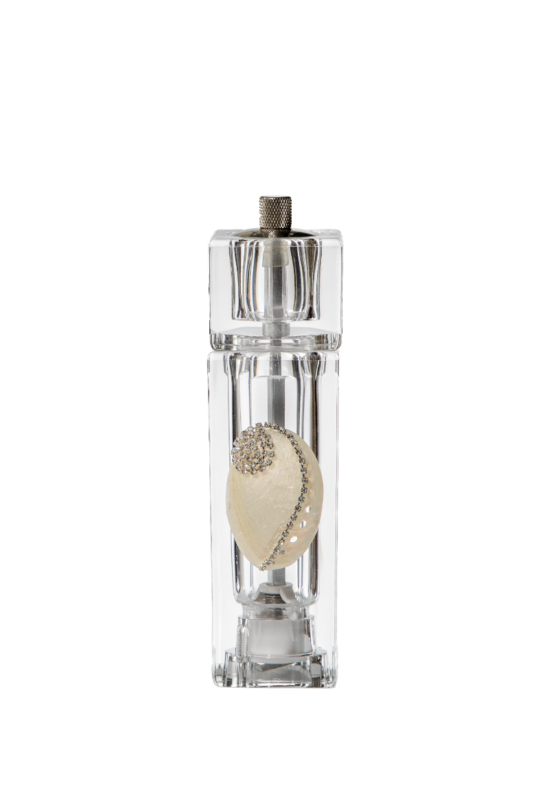 Clear Acrylic Salt Shaker/Pepper Mill