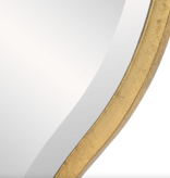 Aneta Large Round Mirror, Gold - 60"
