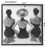 LADIES' SWIMWEAR, 1959 FRAMED PRINT