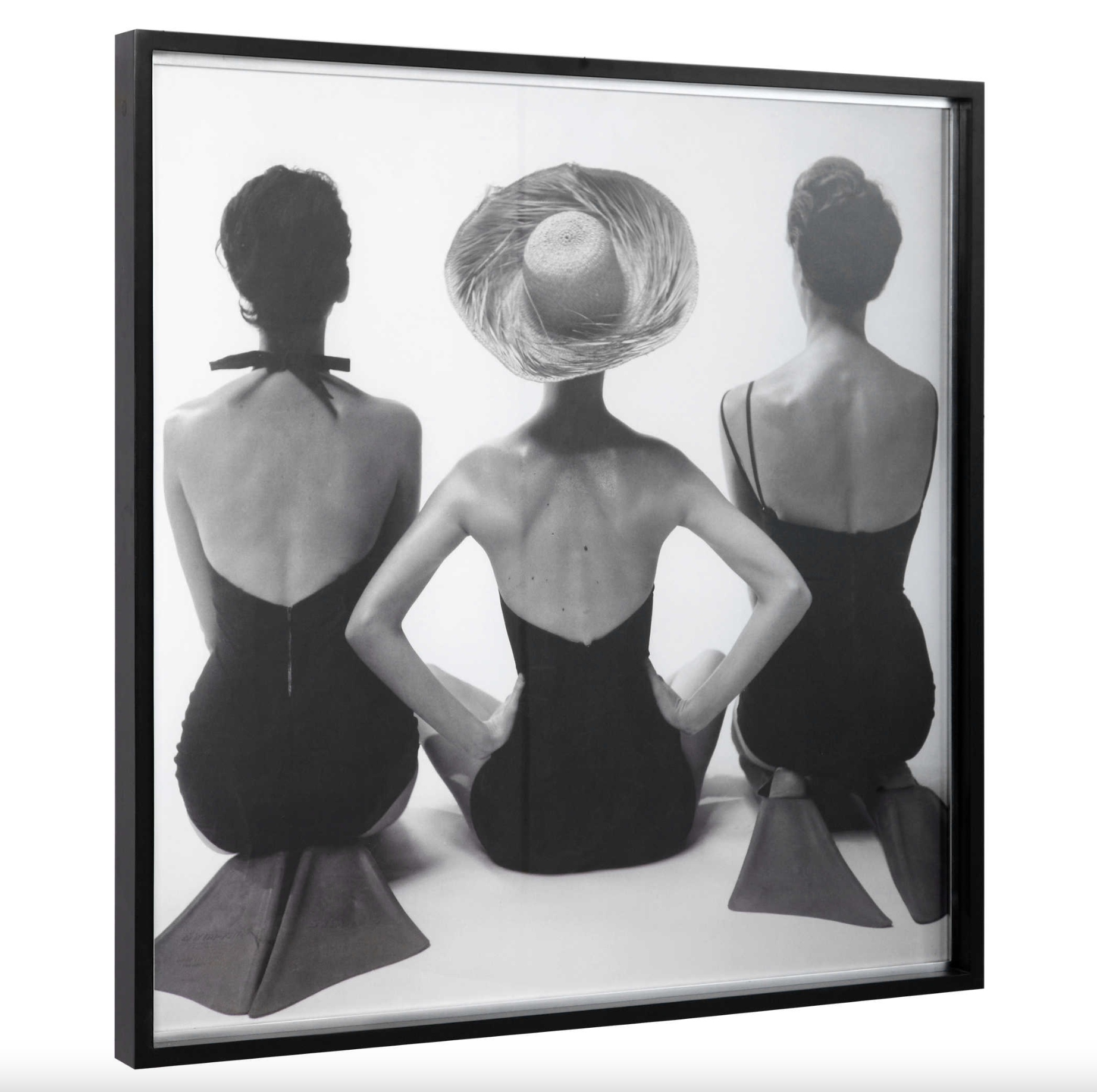 LADIES' SWIMWEAR, 1959 FRAMED PRINT