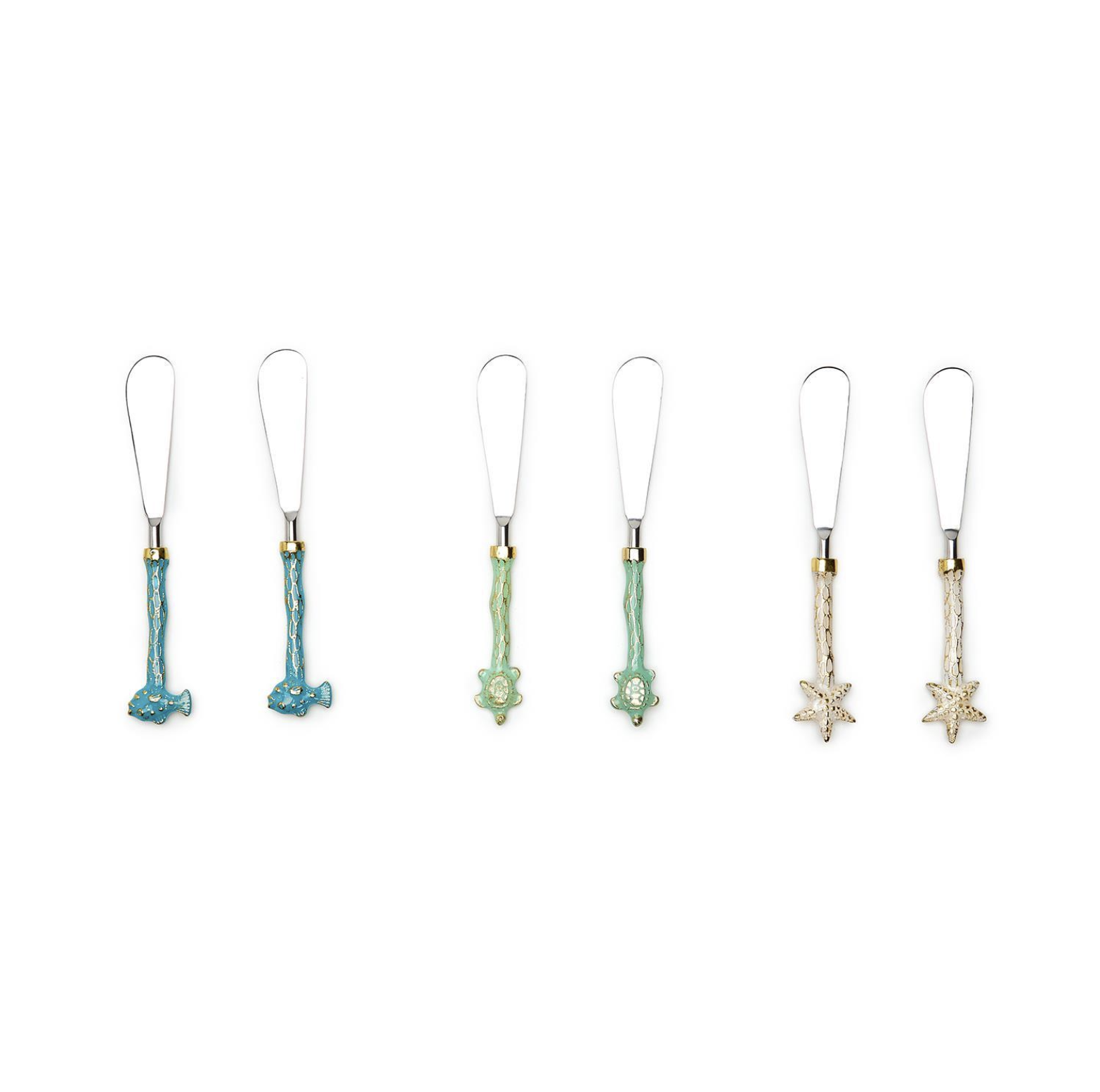 Sea Life Set of 2 Spreaders