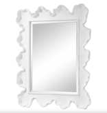 Sea Coral Mirror, White