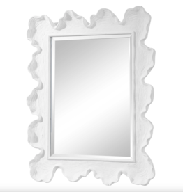 Sea Coral Mirror, White
