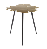 Linden Gold Leaf Accent Table