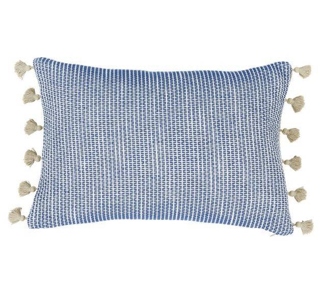 Ziggy Navy Lumbar Pillow