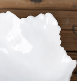 Small White Free Form Bowl (food safe)