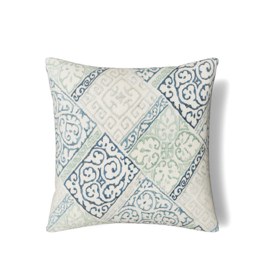 Ann Gish Inc. Oporto Pillow - Blue 22x22