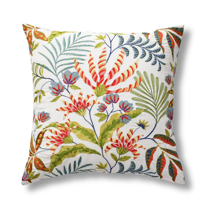 Ann Gish Inc. Cloud Forest Pillow - White 24x24