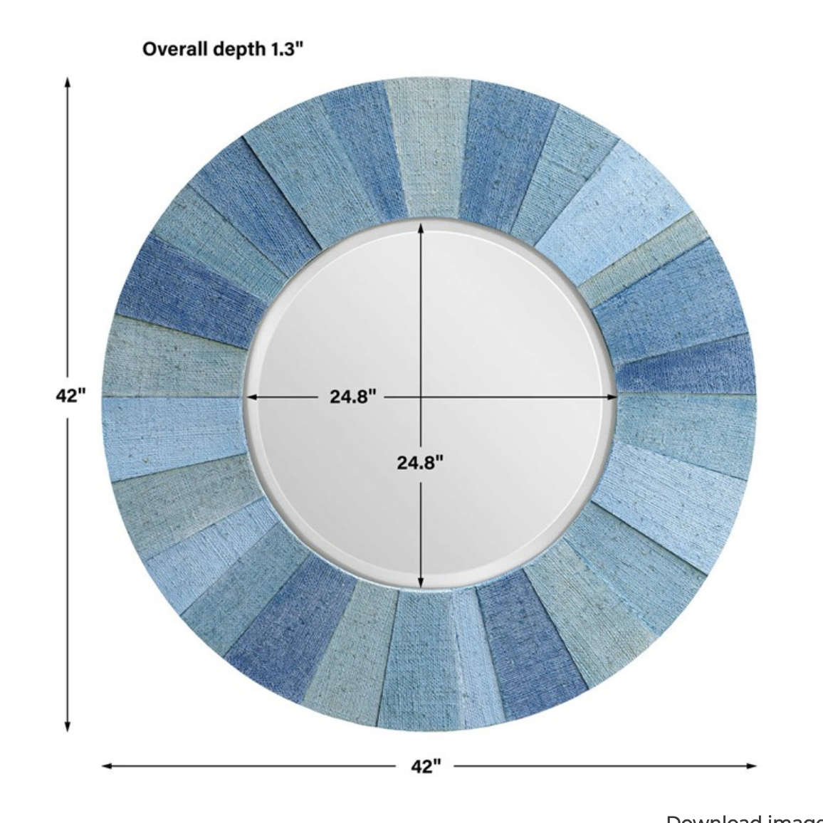 Isle Round Mirror