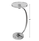 Waveney Drink Table, Nickel