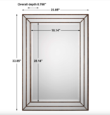 METALLIC BRONZE MIRROR