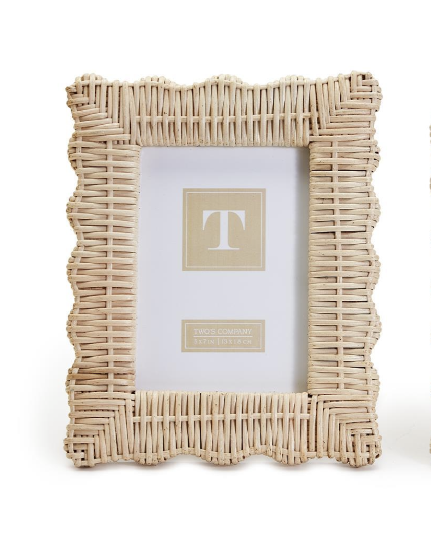 Wicker Weave Photo Frame