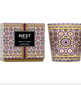 Moroccan Amber Decorative 3-Wick Candle