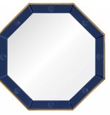 Octagonal Blue Mirror