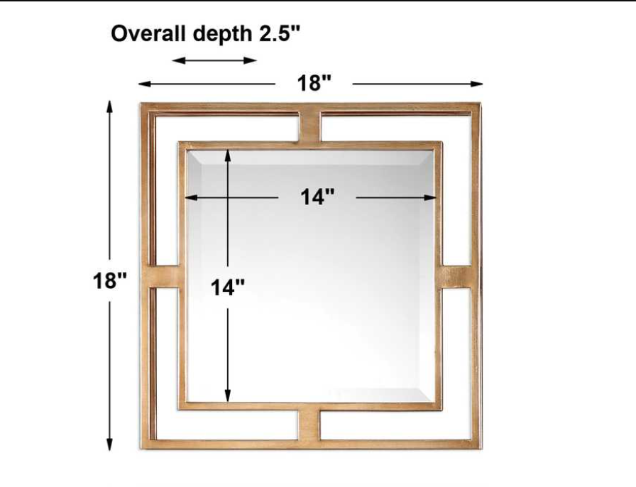 Allick Square Mirror
