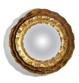 Golden Waves Wall Art