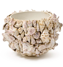 Shell Hand Crafted Planter