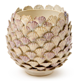 Fan Shell Hand Crafted Planter