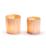 Selenite Effect Tealight Candle Holder