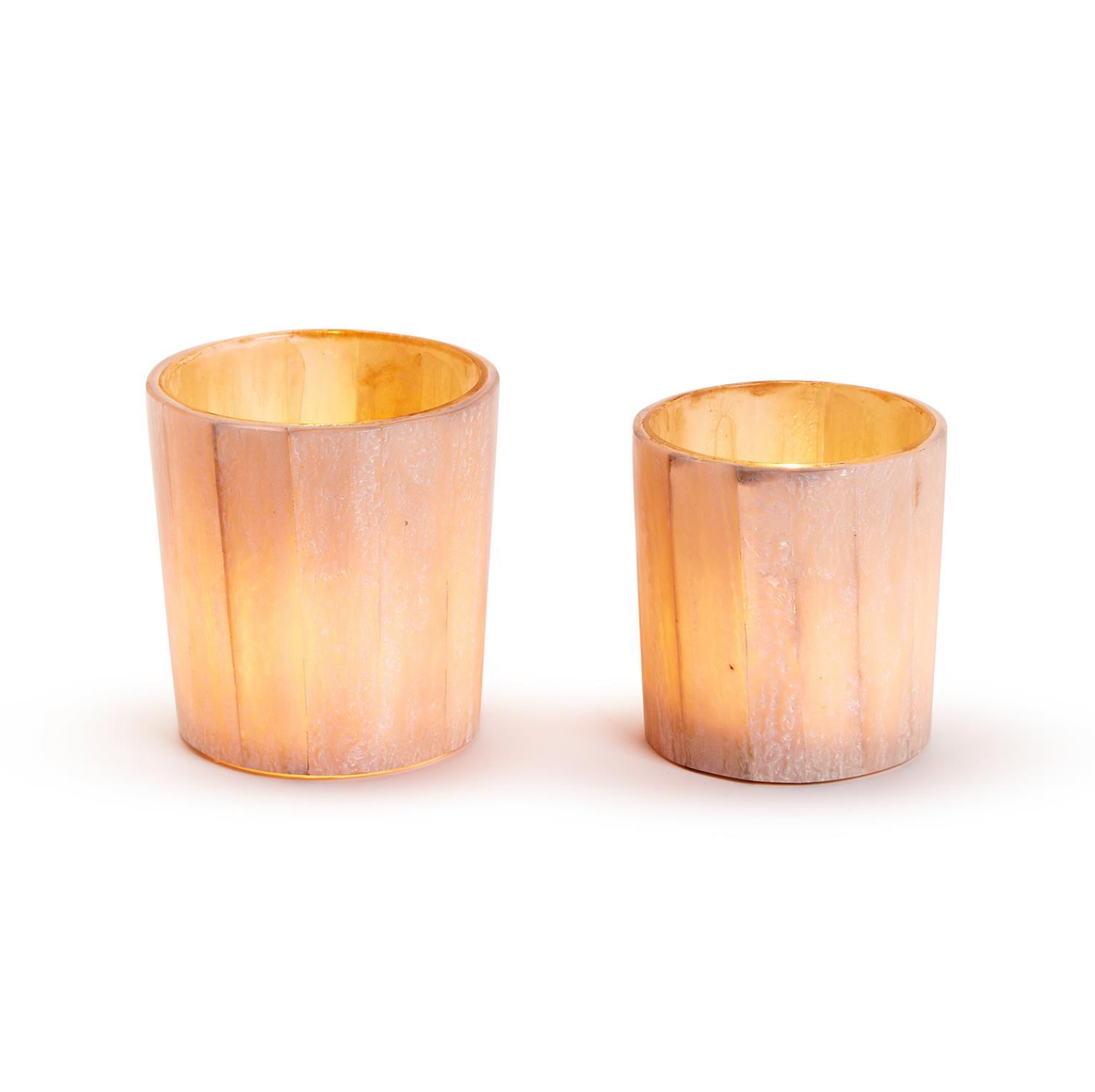 Selenite Effect Tealight Candle Holder