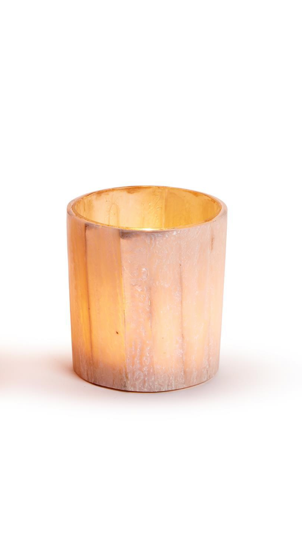Selenite Effect Tealight Candle Holder