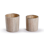 Selenite Effect Tealight Candle Holder