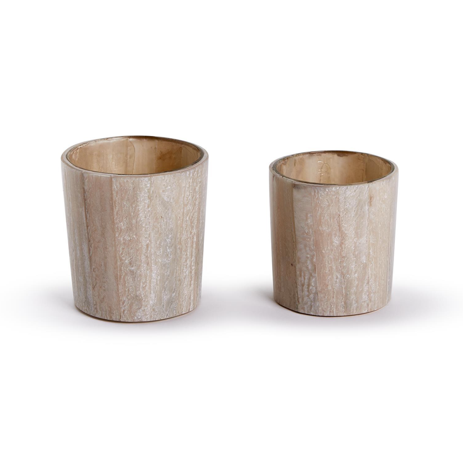 Selenite Effect Tealight Candle Holder