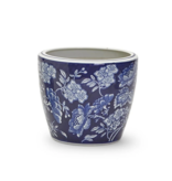 Blue and White Hand Painted Planter