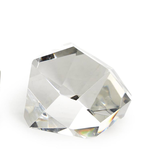 Modernist Crystal Prism Paperweight/Sculpture