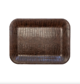 Bold Decor Crocodile Small Serving Tray