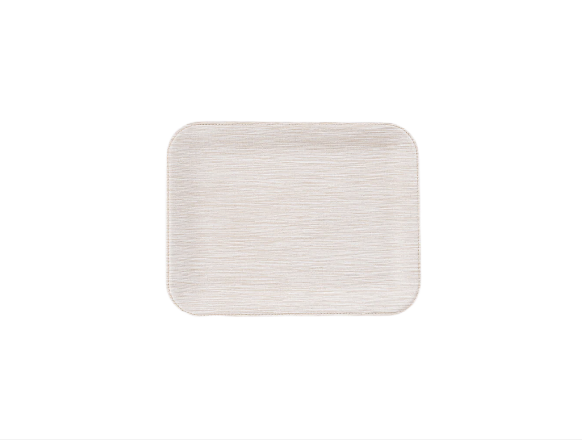 Bold Decor Amara Beige Medium Serving Tray